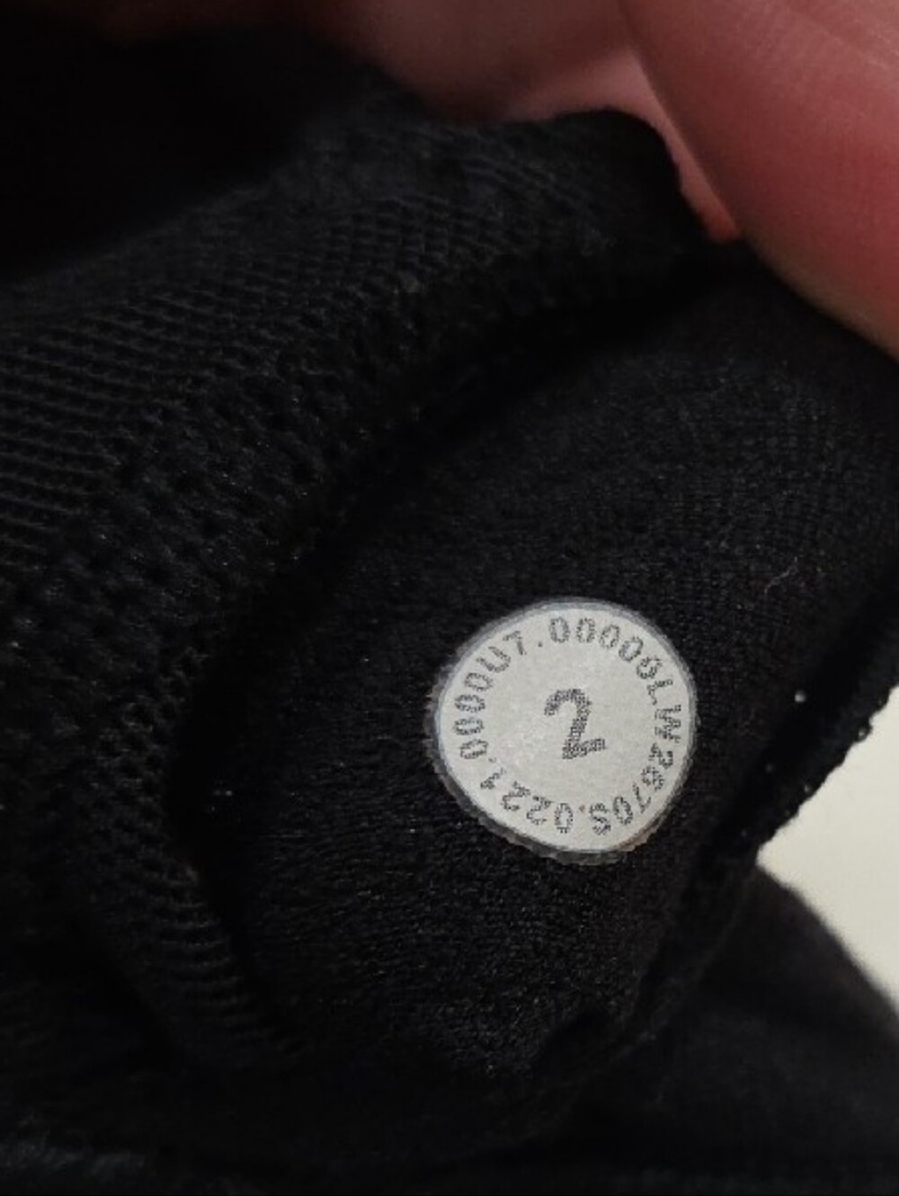 Lululemon Free to Be Black Sport Bra, Size 2 - Picture 3 of 5
